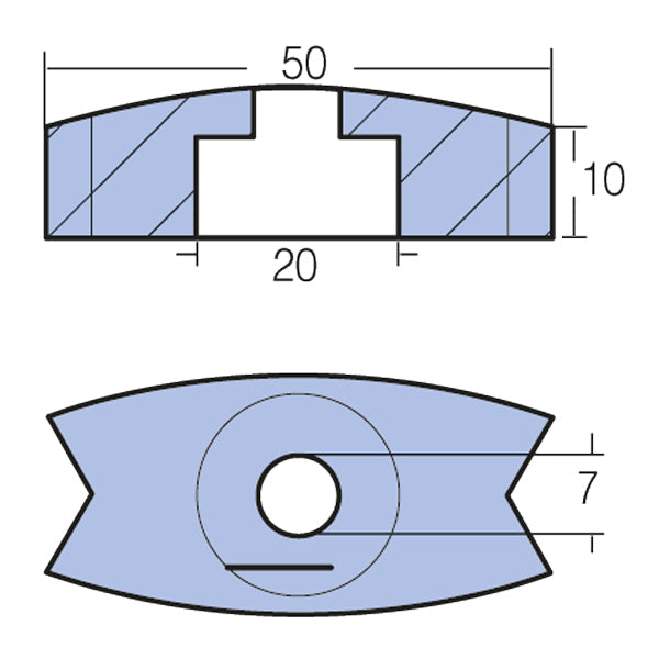 Tecnoseal Zinkanode ql800&1200 bovpropel-2