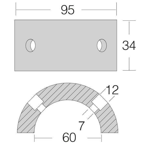 1852 Zink Gori ringanode, sd/3p 18"-20" Ø60mm-2