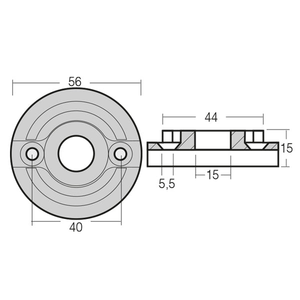 1852 Zinkanode Vetus bovpropel serie kgf 75-3