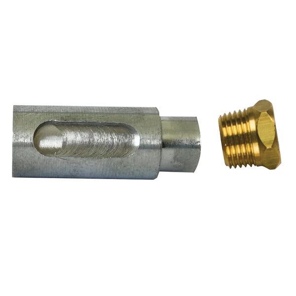 1852 Lombardini motorzink komplet zink:L26 Ø14 møtrik: 1/2"-1