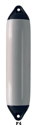 Polyform fender grå/sort-8