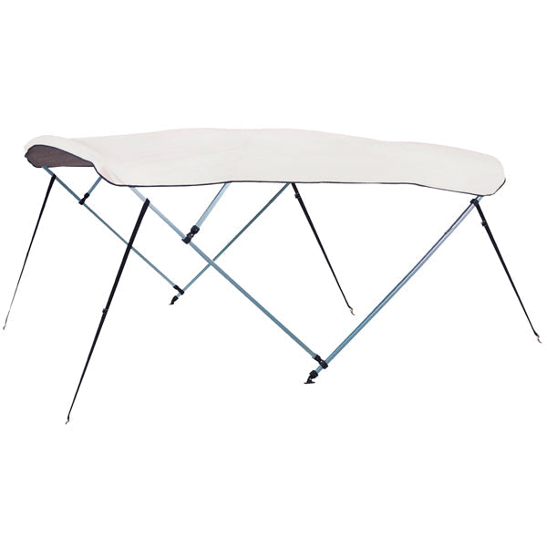 Bimini top 3-arm alu. rør Ø25mm hvid-1