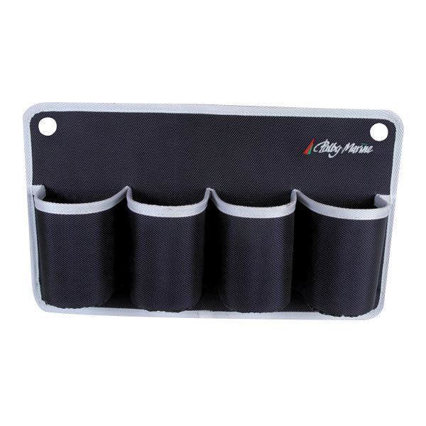 1852 Flaske/dåse holder med 4 lommer 21x36cm-1