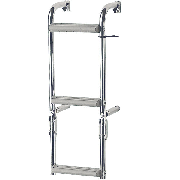 Nuova rade badestige RF stål 3 trin - 1+2, 235x705mm-1