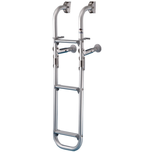 Badestige alu 3 trin 730x210mm rør 25mm-1
