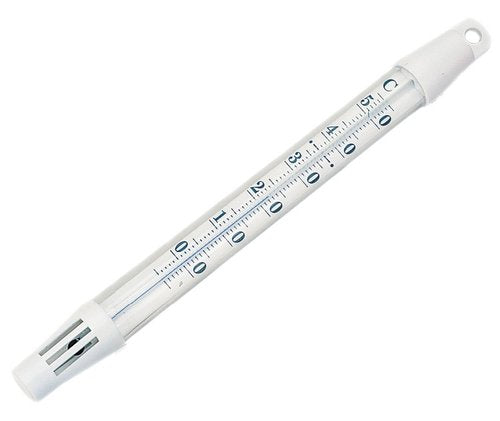 Badevandstermometer i plast med lod-1