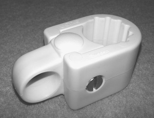 Pulpitfæste hvid 25mm ucix-l-1