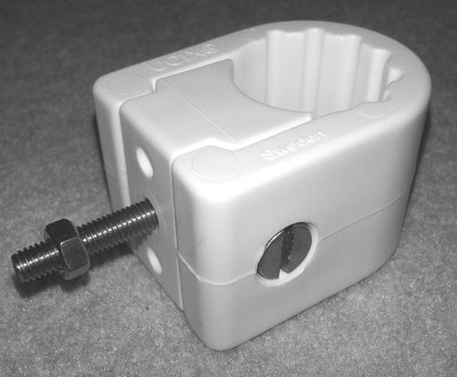 Pulpitfæste UCIX-M hvid, skrue M5x30-1