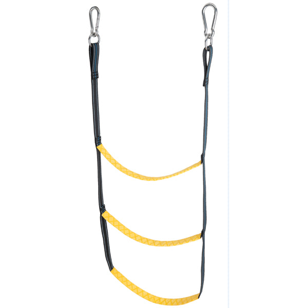 Badestige til gummibåd af webbing med karabinhager L-80cm-1