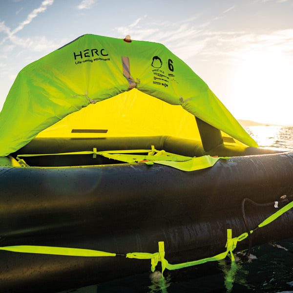 Hero Redningsflåde ISO9650-1 OFFSHORE 6 Personer i taske-3