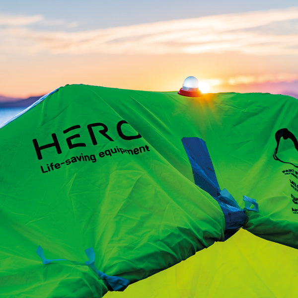 Hero Redningsflåde ISO9650-1 OFFSHORE 6 Personer i taske-7