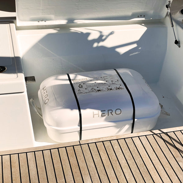Hero Redningsflåde ISO9650-1 OFFSHORE 10 Pers. i container-5
