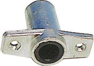 Åregaffel holder 2 1/4" f/nedfælling af alu, Hul Ø 16,8mm-2