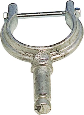 Åregaffel med bolt 2 " aluminium, Pin Ø 16,36mm-1