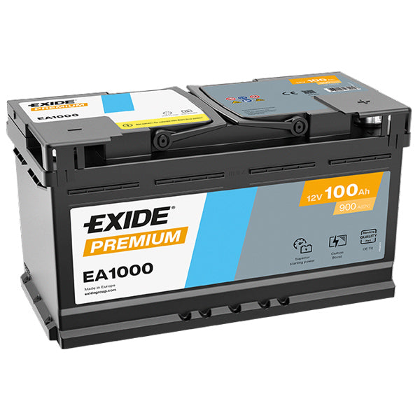 Exide Batteri Premium 100Ah start-1