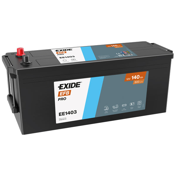 Exide Batteri 140Ah dual ekspert EFB+-1