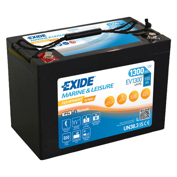 EXIDE EV1300 lithium batteri 100A-1