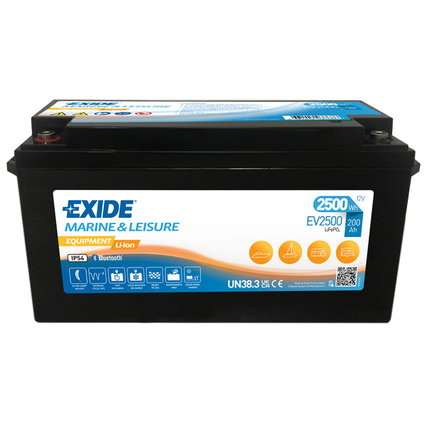 Exide EV2500 lithium batteri 200A-1