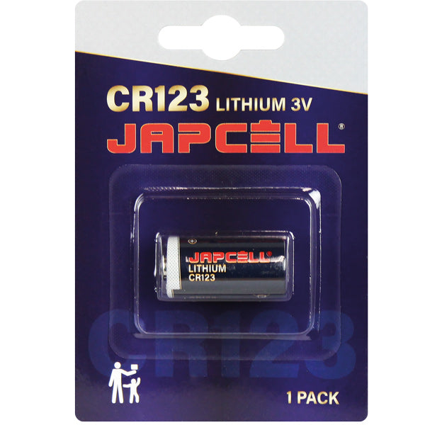 Japcell CR123 3V lithium batteri 1 stk-1