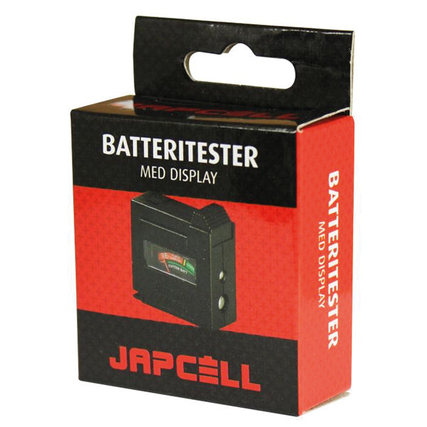 Japcell batteritester 1,5 V til 9 V-3