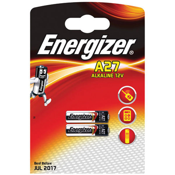Energizer batteri mn27/a27 12V til 1010157 2stk-1