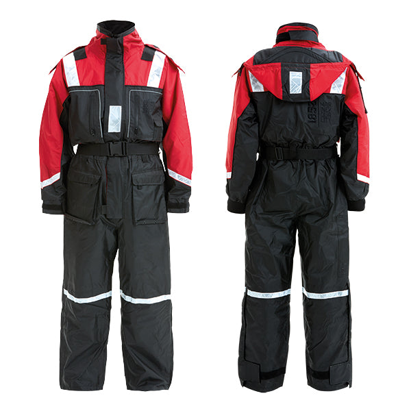 1852 flydedragt rød/sort 50N EN ISO 12402-6 str. 120cm-1