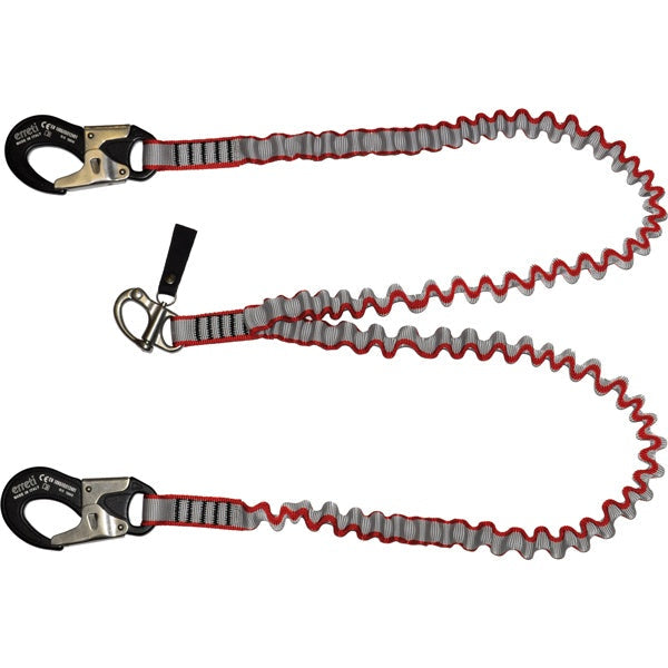 Erreti livline 2m + 2m 25mm bånd 2xalu. krog & 1 RF krog-1