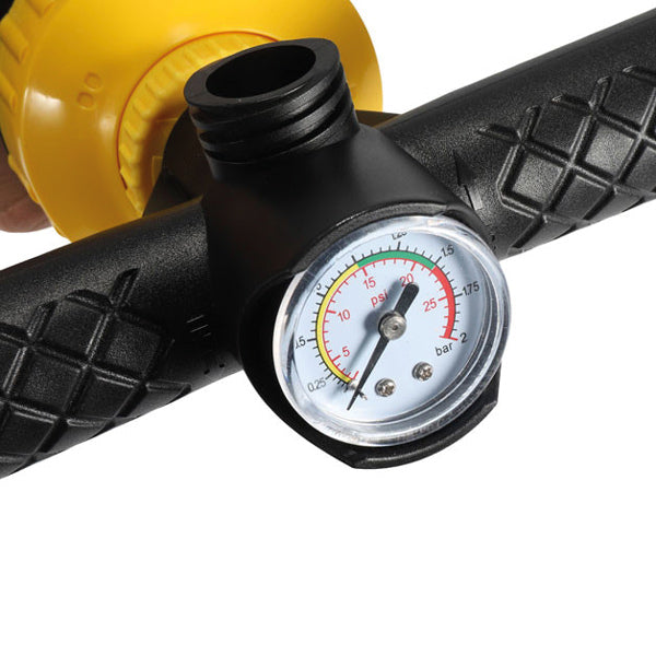 1852 Dual Action SUP pumpe m/manometer-2