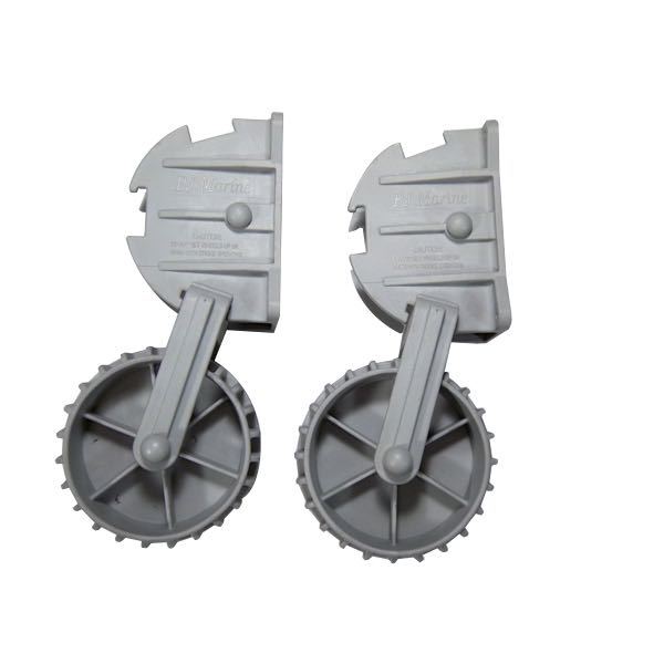Transporthjul ø13cm b9cm til gummibåd af let stærk pvc-1