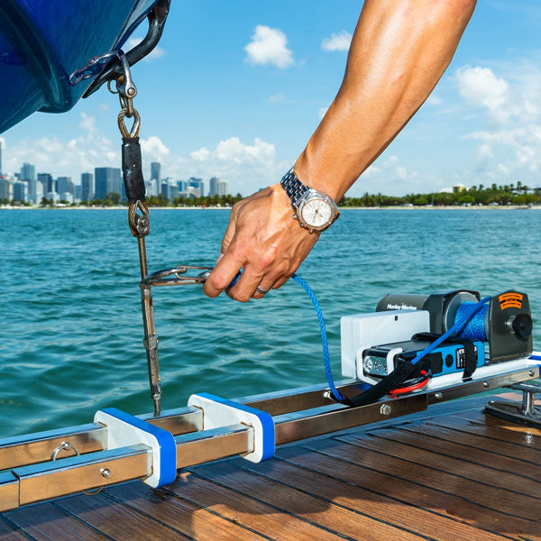 Hurley Davit H3O+ Manual winch, Max 328kg-7