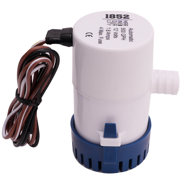 1852 Automatisk lænsepumpe 550 GPH 12V Ø19mm-1