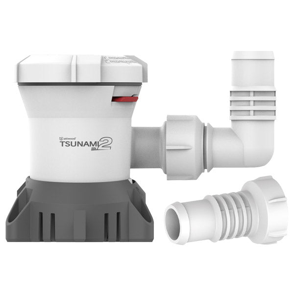 Attwood t1200 mk2 lænsepumpe 12V inkl 2 slangestudser-1