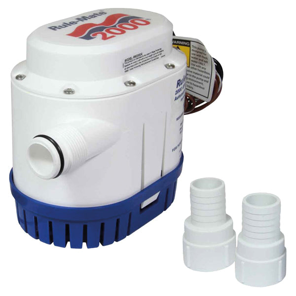 Rule-mate 2000gph fuldaut. 12v-1