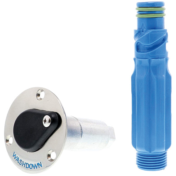 Jabsco quick kobling til spulepumpe 1/2" ind., 3/4" afgang-2