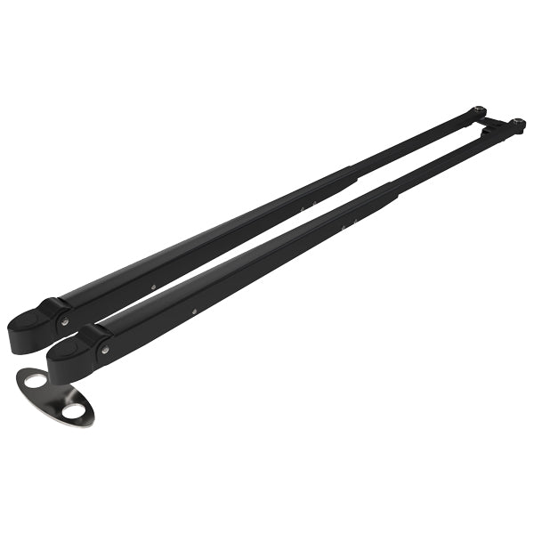 Roca parallearm W38 470-750mm sort-1
