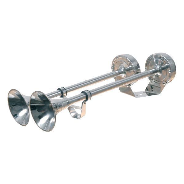 Trompet horn dobbelt 12v aaa 115+5 db-1