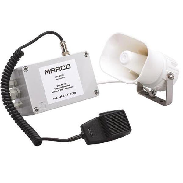 Horn elektronisk med mikrofon-1