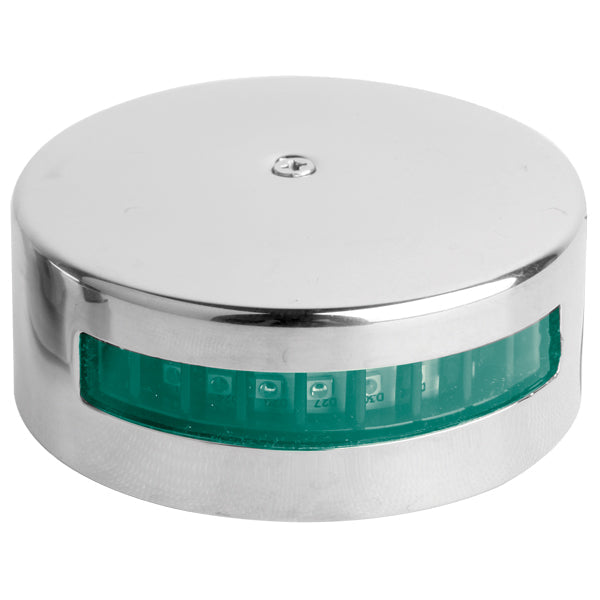 Lanterne LED RF stålhus Styrbord 2NM / <20 m båd-1
