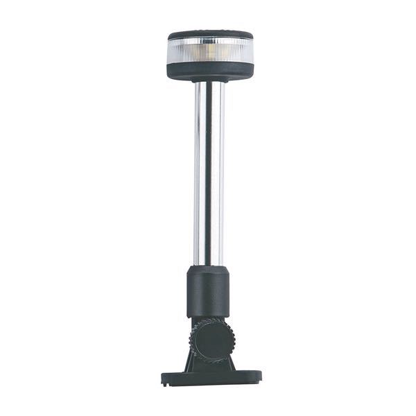 Lanternemast AISI 304 RF stål LED 12V, L-225mm-1