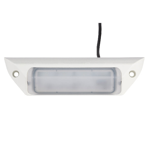 Hella dækslys hvid LED 1200 lumen vinklet 45 gr. 12/24v-2