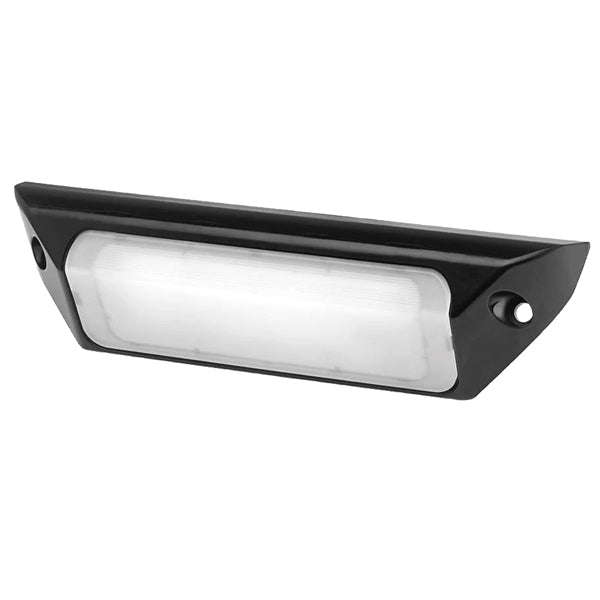 Hella dækslys sort LED 1200 lumen vinklet 45 gr. 12/24v-1