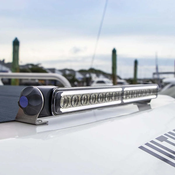 Hella dækslys med edge lys Sea Hawk LED sort 12/24V-2