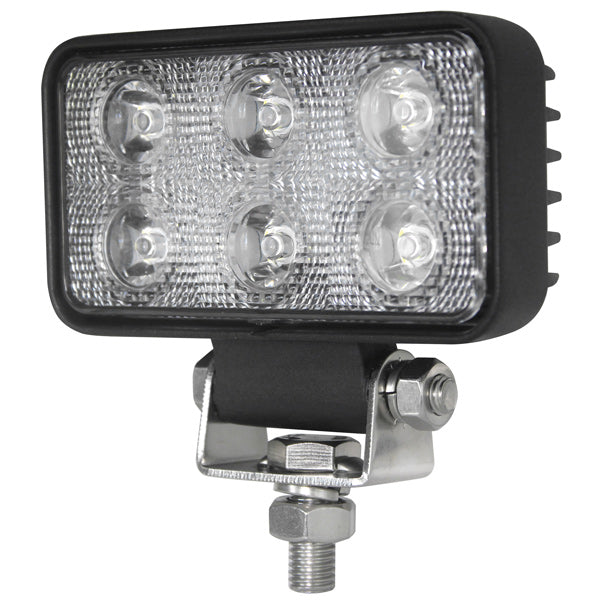 1852 dækslys 10-30Vdc, 9W Osram LED, Spot 753lm, 112x62x38mm-2