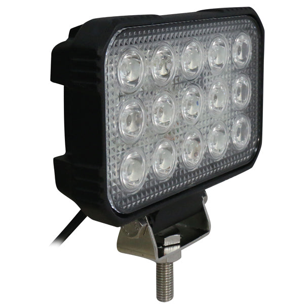1852 dækslys 10-30Vdc, 75W Osram LED, Flood, 5717lm-2
