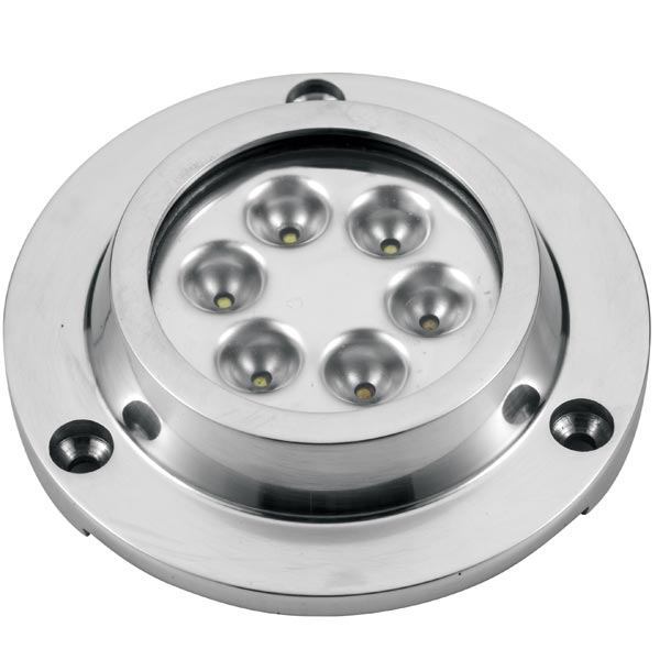 Undervandslys påbygning 14.2W 8-30V 6 LED blå-1