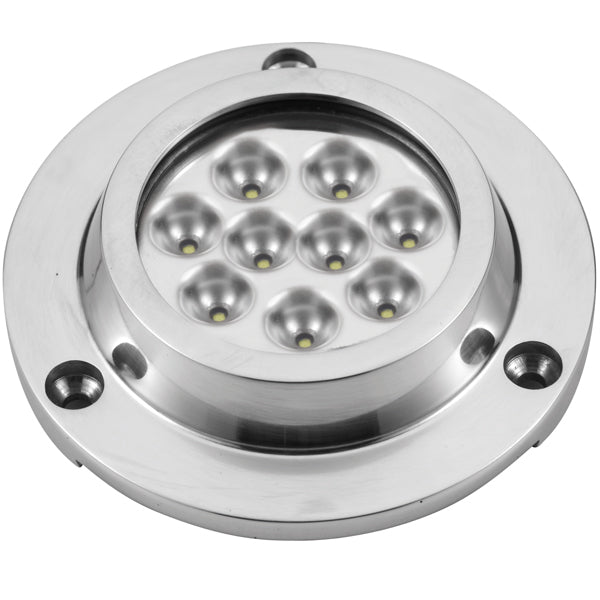 Undervandslys påbygning 21.6W 10-30V 9 LED hvid-1