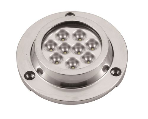 Undervandslys påbygning 21.6W 10-30V 9 LED blå-1