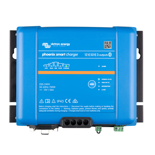 Victron Phoenix Smart IP43 Batterilader – 12/24V med Bluetooth husk 1250856-4