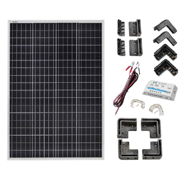1852 Solcellepakke 160 W, komplet kit-1