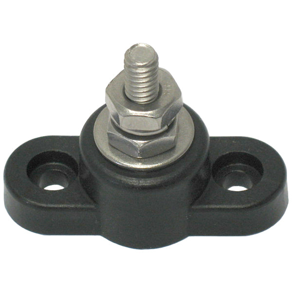 EL kobling enkelt sort max. 150Amp Ø6,4mm-1